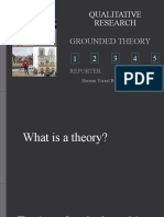 Qualitative Research: Grounded Theory