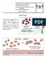 Reactivo Limite, Quimica