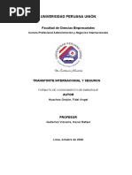 Trabajo 4 - Formato de Conocimiento de Embarque