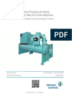 YORK® Chillers Proactive Parts Replacement Recommendations: Model YZ Magnetic Bearing Centrifugal Chillers