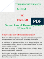 Basics of Thermodynamics & Heat: BE Civil I/Ii