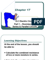 D.C Electric Circuit Part 1 - Resistance in Series & Parallel Circuits