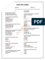 Test Paper 2020 PDF