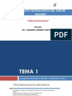 Tema 1.3 La Programación Dinámica Aplicada A Problemas de Redes PDF