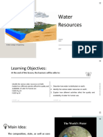 L4S1. Water Resources and Soil Resources