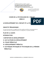 2-Psychologie de L'enfant