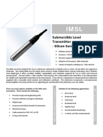 Submersible Level Transmitter - Silicon Sensor