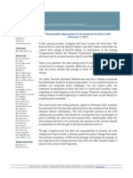 Responsible Approaches To Increasing The Debt Limit February 7, 2011