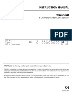 8 Channel Decoder & Zone Selector PDF