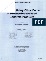 Guide To Using Silica Fume in Precast Prestressed Concrete Products