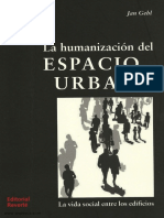 La Humanización Del Espacio Urbano - Jan Gehl PDF