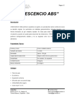 Ficha Técnica CRESCENCIO ABS