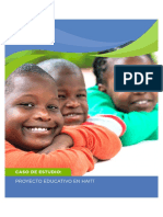 Caso de Estudio - Haití - Proyecto de Educación en Haití PDF