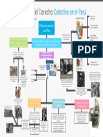 Organizador Visual "El Origen Del Derecho Colectivo en El Perú"