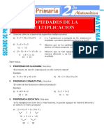 Propiedades de La Multiplicacion para Segundo de Primaria