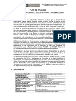 PLAN DE TRABAJO Dia Mundial Contra La TB PDF