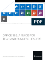 Office 365: A Guide For Tech and Business Leaders