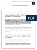 Análisis Del Plan de Desarrollo Urbano Tacna 2014 y 2015