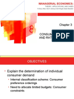 Consumer Behavior and Rational Choice: Managerial Economics