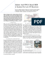 FSK Demodulator and FPGA Based BER Measurement System For Low IF Receivers