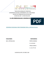 Seguridad Ciudadana Como Paradigma para La Gestion Policial