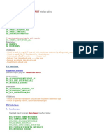 Oracle INTERFACES