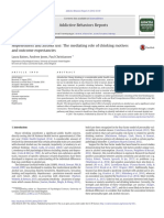 Article (Baines) Hopelessness and Alcohol Use - The Mediating Role of Drinking Motives and Outcome Expectancies