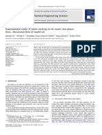 Experimental Study of Water Wetting in Oil Water Two Phase Flow - JCai