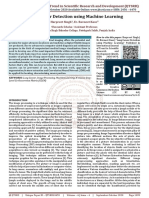 Lung Cancer Detection Using Machine Learning