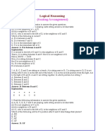 (Seating Arrangement) : Logical Reasoning