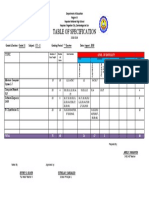 Grade 11 First TOS