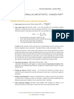 FORMULAS EXAMEN PMP v1