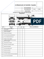 Plano de Manutenção de Caminhão Caçamba