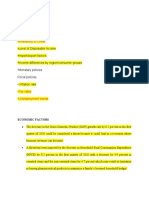 Mercury Drugs Economic Factors Draft