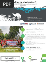 "Working On What Matters": How USAID/LINKAGES Supports Indonesia's HIV Response