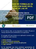 Elaboracion de Formulas de Fertilizacion 4R PDF