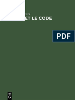 Michel Clouscard - Lëtre Et Le Code - Le Procès de Production D'un Ensemble Précapitaliste. (1972, La Haye, Mouton) PDF