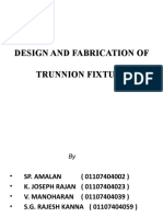 Design and Fabrication of Trunnion Fixture