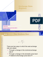 Exchange Rate Regimes: Prepared By: Fernando Quijano and Yvonn Quijano