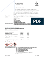 MSDS Concreto Argos PDF