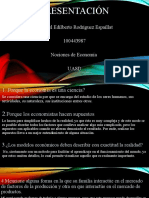 Presentación: Michael Edilberto Rodriguez Espaillat 100443987 Nociones de Economía Uasd