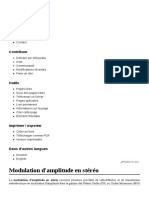 Modulation D'amplitude en Stéréo