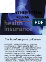 EMPLOYEE BENEFITS by KEENAN