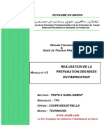 Pr-07-Réalisation de La Préparation Des Mises en Fabrication PDF