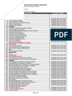 Master Deliverable Register: C Electrical C1