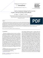 2008 - A Membrane-Based Co-Treatment Strategy For The Recovery of Print - and Beck-Dyeing Textile Effluents