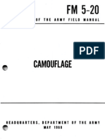 Camouflage: Department DF The Army F Manual