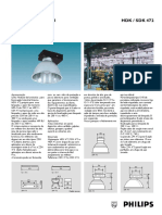 Luminaria Industrial HDK SDK 472 Philips