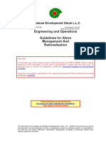 GU-513 - PDO - Guidelines For Alarm Management and Rationalization, Dec 2009