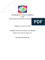 Docencia de La Ucne y Evaluaciones de Aprendizaje